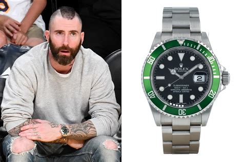 adam levine rolex watches.